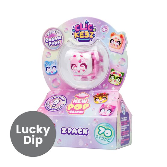 Assorted Clickeez Series 3 Bubble Pops 2 Pack image number 1