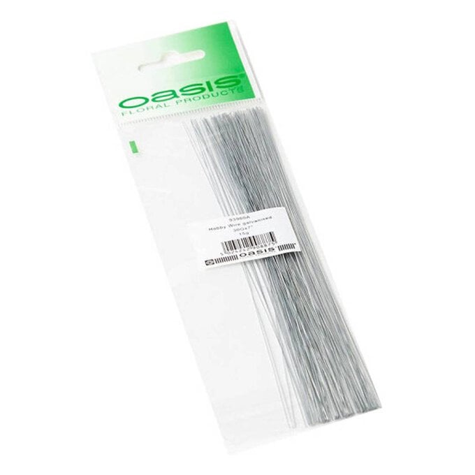 Oasis Silver Hobby Wire 18cm image number 1