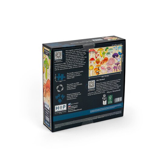 Mushroom Mania Jigsaw Puzzle 1000 Pieces image number 3