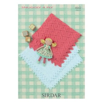 Sirdar Snuggly 4 Ply Blankets Digital Pattern 4642