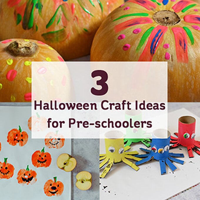 3 Halloween Craft Ideas for Pre-Schoolers image number 1