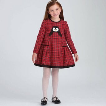 Simplicity Kids’ Pocket Dress Sewing Pattern S9026 (3-8) image number 5