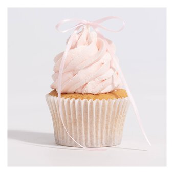 PME Pink Ribbon Bow Toppers 8 Pack