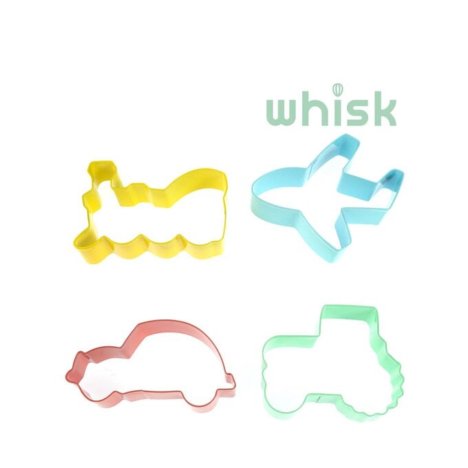 Whisk Transport Cookie Cutters 4 Pack image number 1