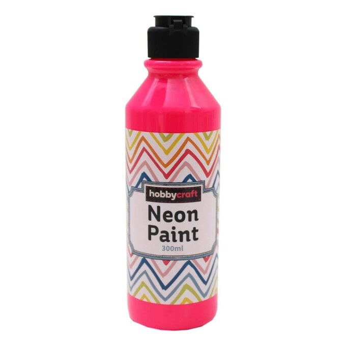 Pink Neon Paint 300ml image number 1