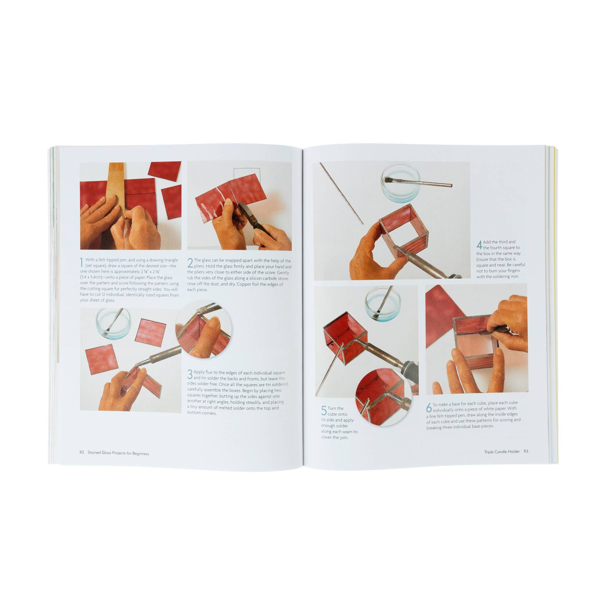 Stained Glass Projects for Beginners Book Hobbycraft