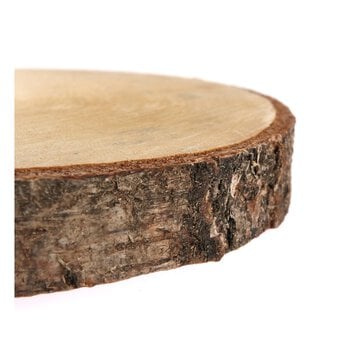 Birch Wooden Slice 20cm image number 2