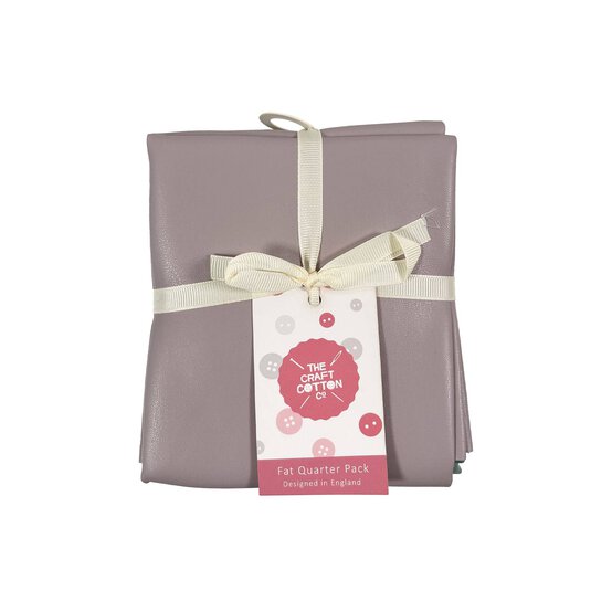 Pastel Faux Leather Fat Quarters 4 Pack image number 2