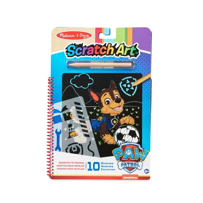 Melissa & Doug Paw Patrol Chase Scratch Art Activity Pad image number 1