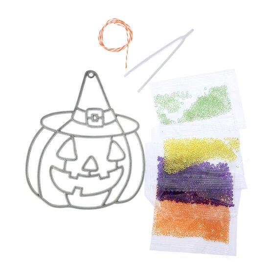 Pumpkin with Witch&rsquo;s Hat Melty Beads Kit image number 2
