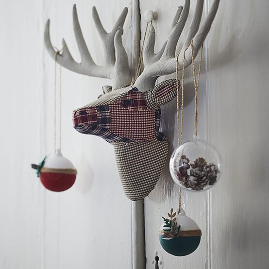 How to Make a Fabric Covered Stags Head image number 1