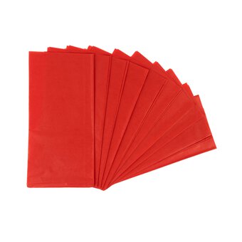 Orange Color Tissue Paper 20 x 30 24 Sheets / Pack