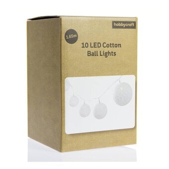 LED Cotton Ball Lights 1.65m image number 4