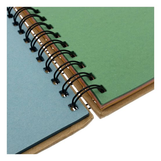 Kraft Scrapbook with Coloured Sheets 12 x 12 Inches image number 5