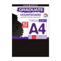 Daler-Rowney Graduate Black Cream Core Mountboard A4 12 Pack image number 1