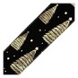 Black and Gold Tree Wire Edge Velvet Ribbon 63mm x 3m image number 3
