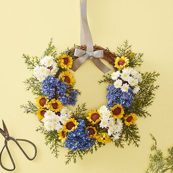 How to Make Three Abundant Spring Wreaths