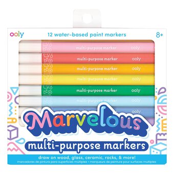 Marvellous Multi-Purpose Markers 12 Pack 