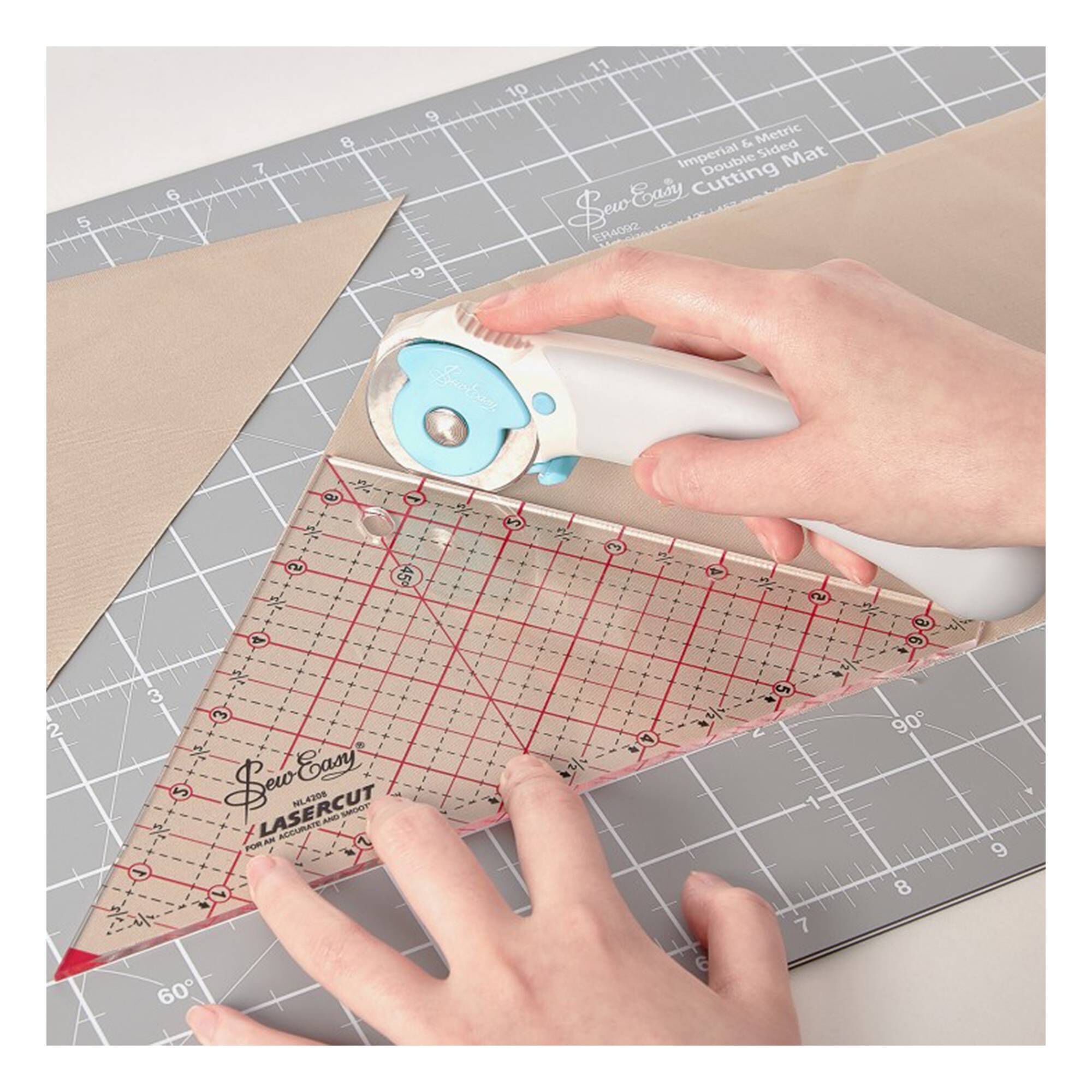 Sew Easy Patchwork Ruler 6.5 Inches Hobbycraft
