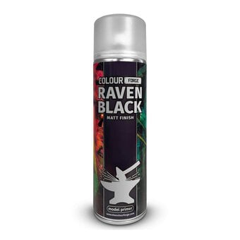 Colour Forge Raven Black Spray Primer 500ml 