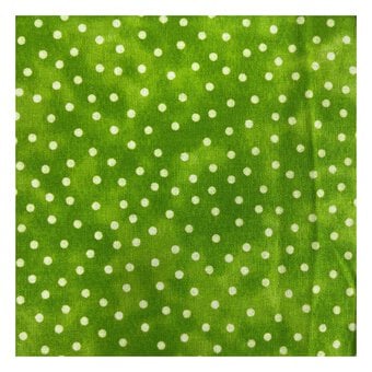 Limeade Spotty Cotton Textured Blender Fabric by the Metre image number 2