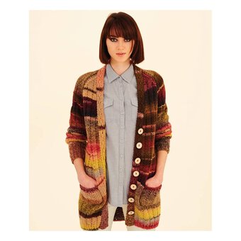 Rico Creative Melange Chunky Cardigan Digital Pattern 267
