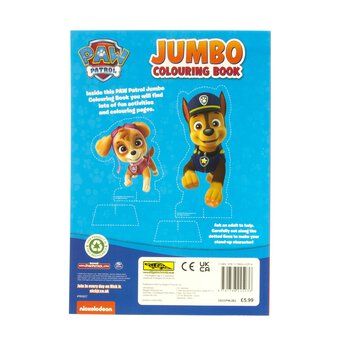 Paw Patrol Jumbo Colouring Book image number 4