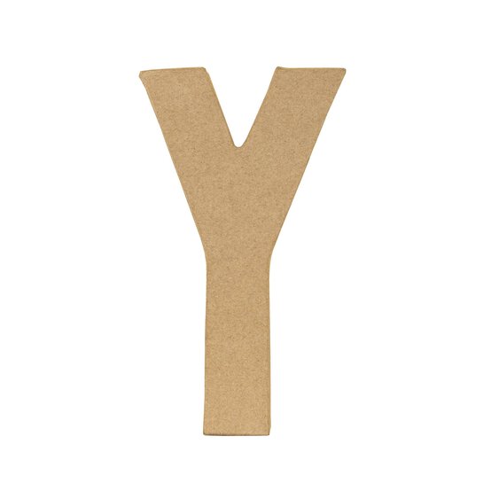 Mache Letter Y 20cm image number 4