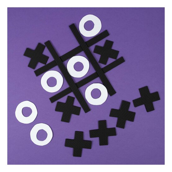 White Corrugated EVA Foam Sheet 22.5cm x 30cm image number 2