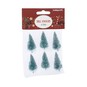 Bottle Brush Tree 3D Stickers 6 Pack  image number 4