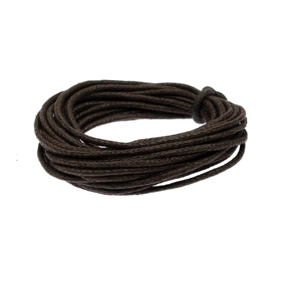 Brown Cotton Cord 1.5mm x 3m image number 1