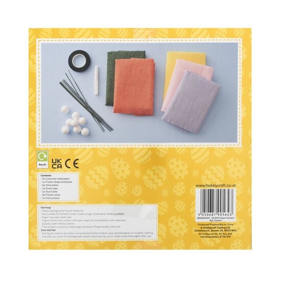 Make Your Own Paper Flowers 4 Pack  image number 5