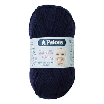 Patons Navy Fairytale Merino Mix DK Yarn 50g