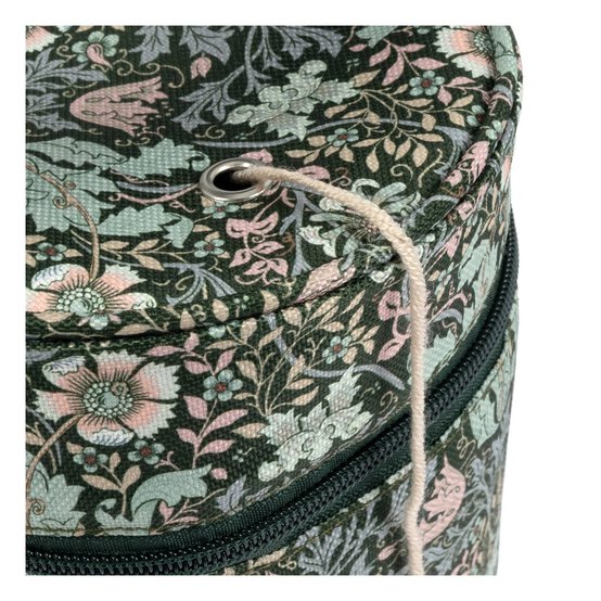 Floral Wood Block Yarn Holder image number 3