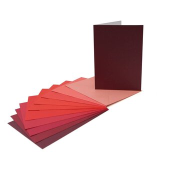 Red Cards and Envelopes 5 x 7 Inches 20 Pack
