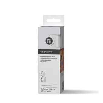 Cricut Joy White Permanent Smart Vinyl 5.5 x 48 Inches