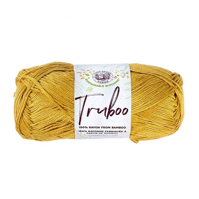Lion Brand Goldenrod Truboo Yarn 100g image number 1
