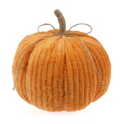 Orange Chenille Pumpkin 17cm
