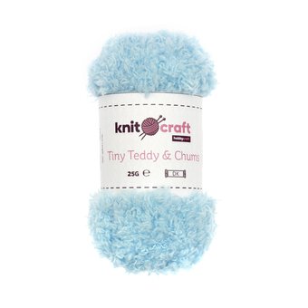 Knitcraft Light Blue Tiny Teddy & Chums 25g