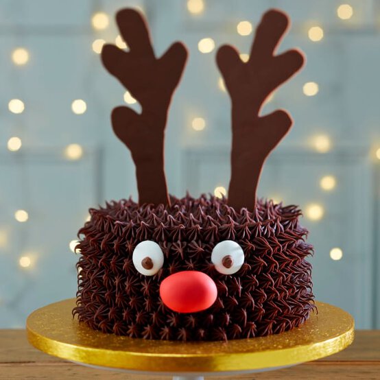 How to Make a Reindeer Cake image number 1