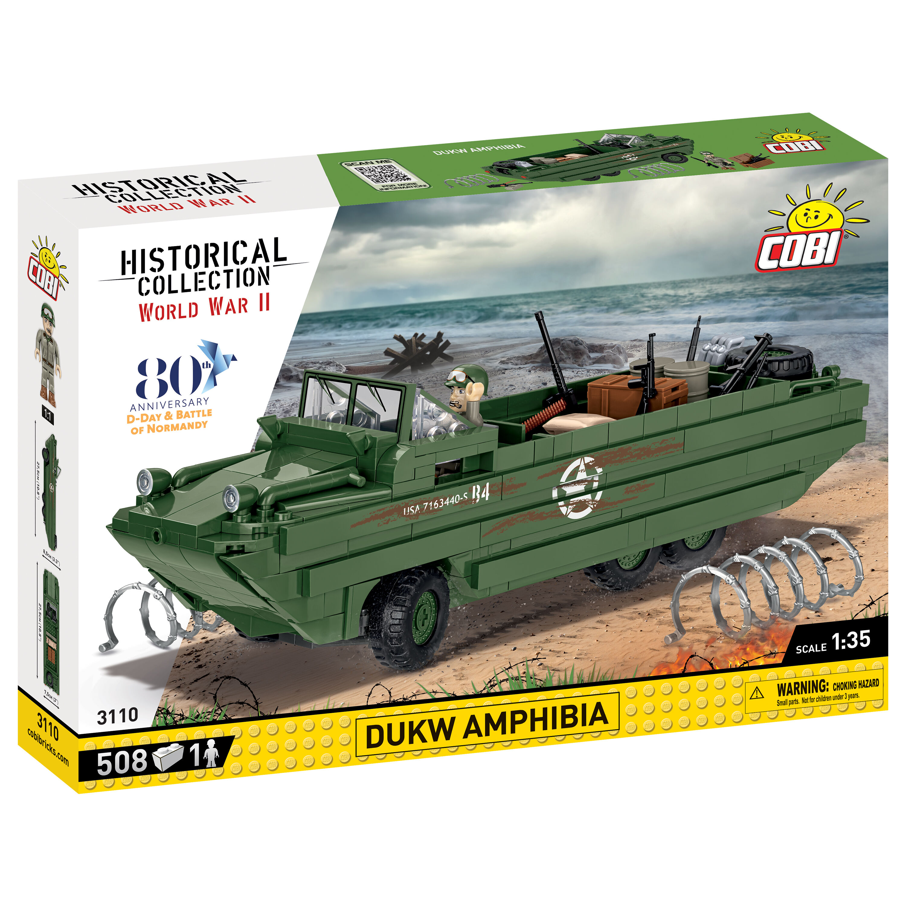 COBI DUKW Amphibia Set 1:35 | Hobbycraft