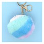 Pastel Pom Pom Keyring image number 2