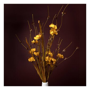 Yellow Wildflower Spray 66cm