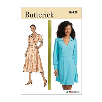 Butterick Women's Dress   Sewing Pattern B6928 (Y5 18-26)
