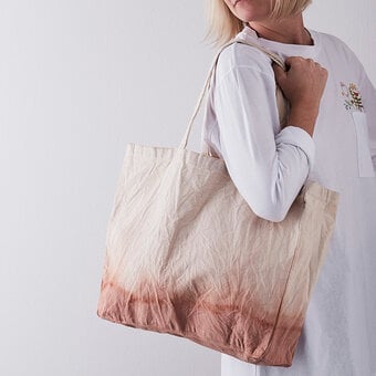 How To Make a Natural Dye Ombre Bag