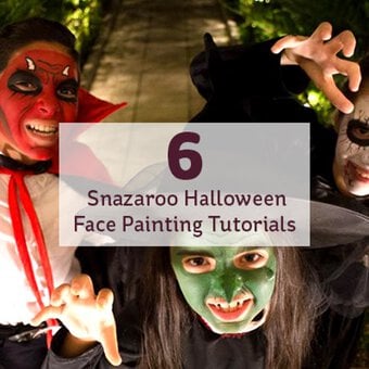 6 Snazaroo Halloween Face Painting Tutorials