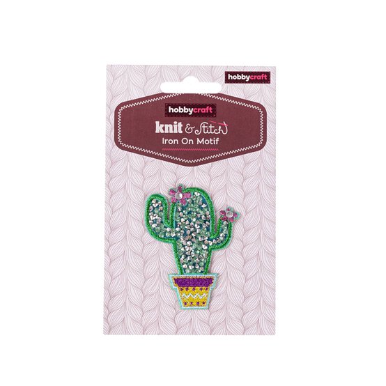 Cactus Iron-On Patch image number 4