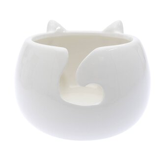 Cat Yarn Bowl