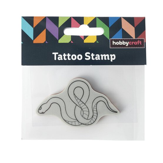 Snake Tattoo Cling Stamp image number 4