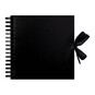 Papermania Black Scrapbook 8 x 8 Inches image number 1